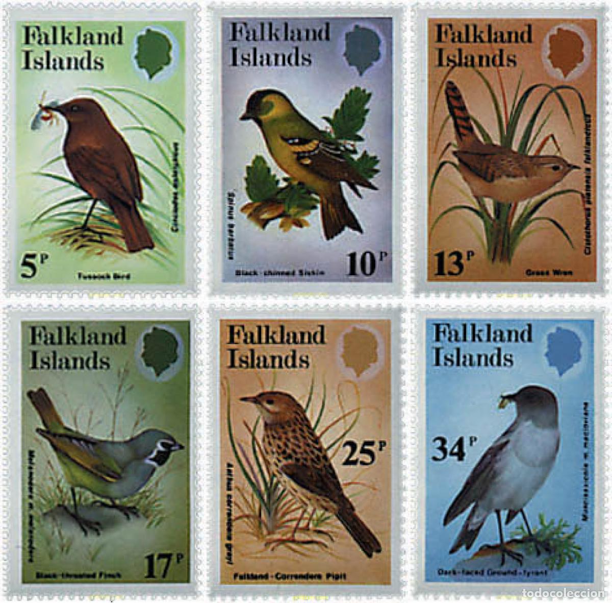 Sellos: 43221 MNH FALKLAND 1982 AVES