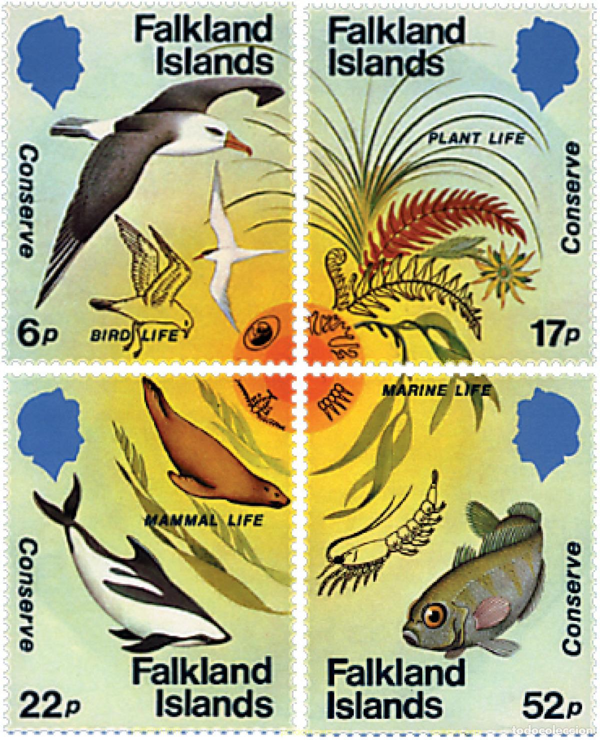 Sellos: 86860 MNH FALKLAND 1984 NATURALEZA