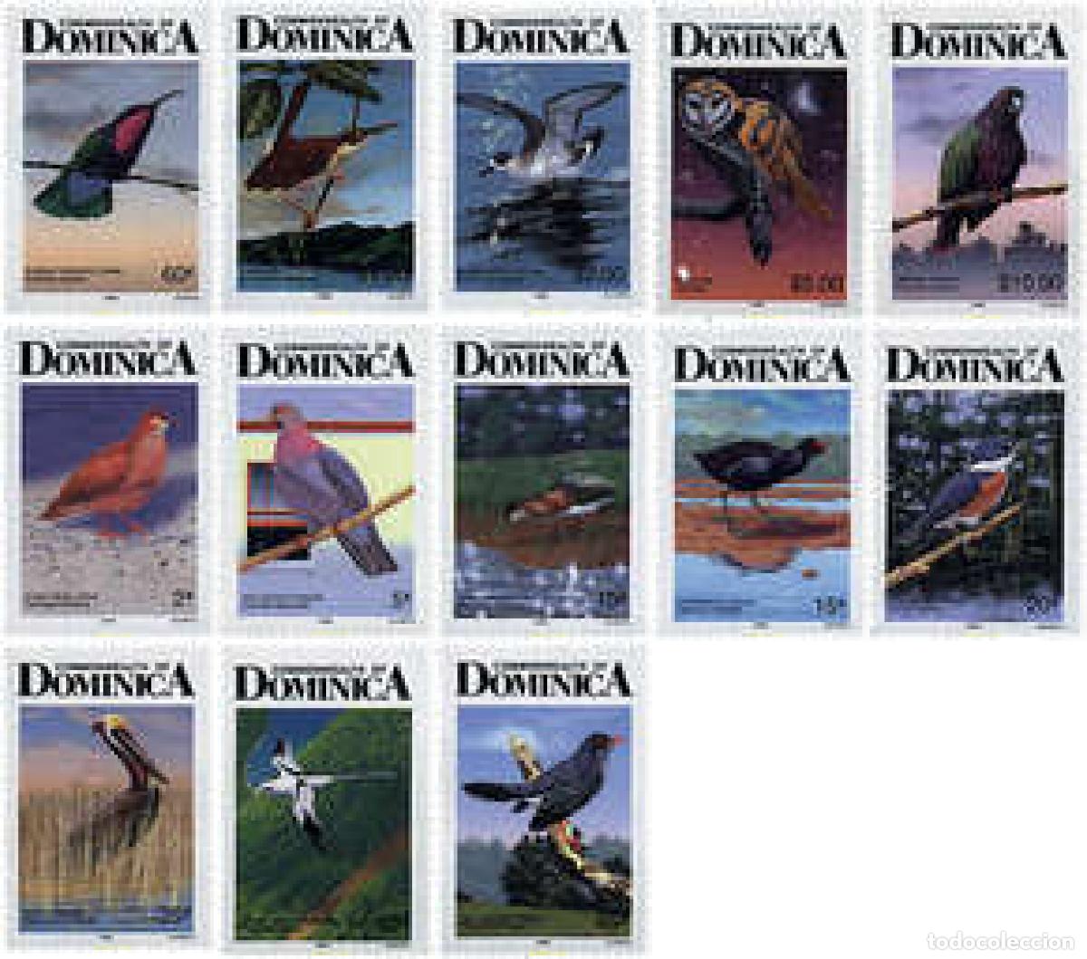 Sellos: 607381 MNH DOMINICA 1987 AVES
