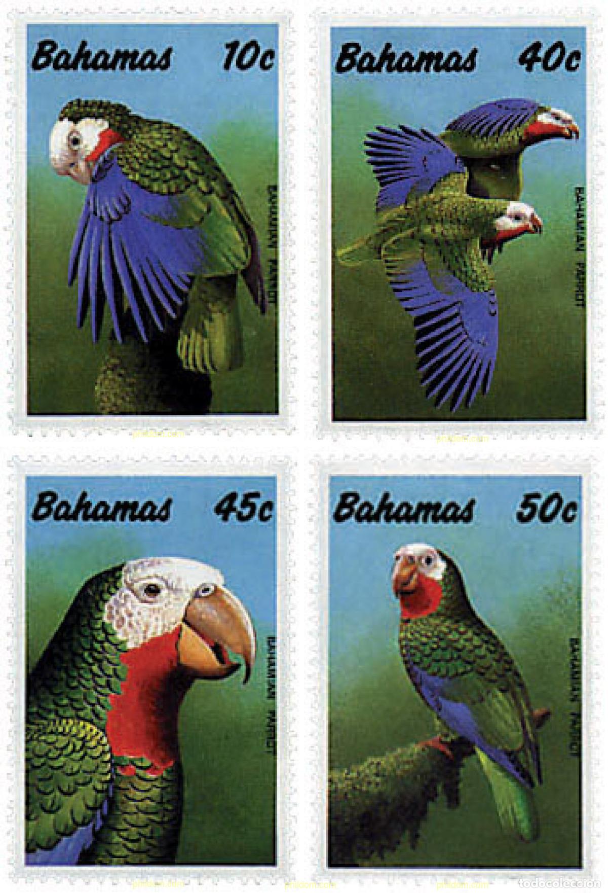 Sellos: 32757 MNH BAHAMAS 1990 FAUNA. AVES