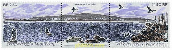 Sellos: 138372 MNH SAN PEDRO Y MIQUELON 1991 PATRIMONIO NATURAL