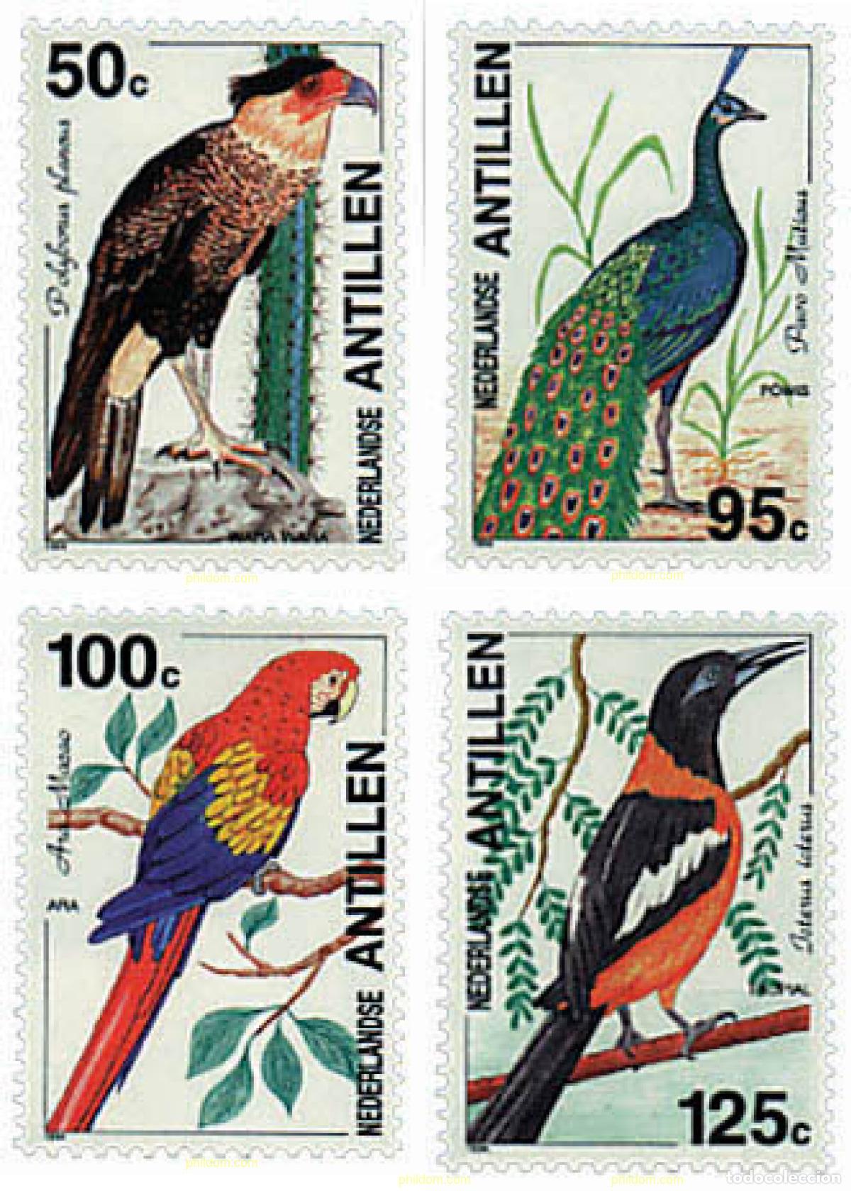 Sellos: 32276 MNH ANTILLAS HOLANDESAS 1994 AVES