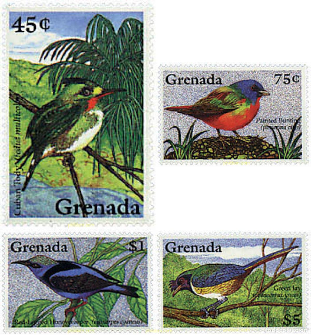 Sellos: 32135 MNH GRANADA 1995 FAUNA EN PELIGRO DE EXTINCION