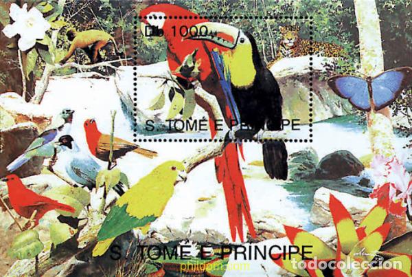 Sellos: 93308 MNH SANTO TOME Y PRINCIPE 1993 AVES