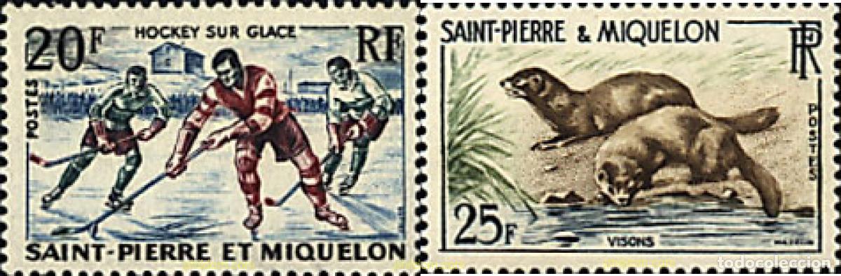 Sellos: 29782 MNH SAN PEDRO Y MIQUELON 1959 MOTIVOS VARIOS