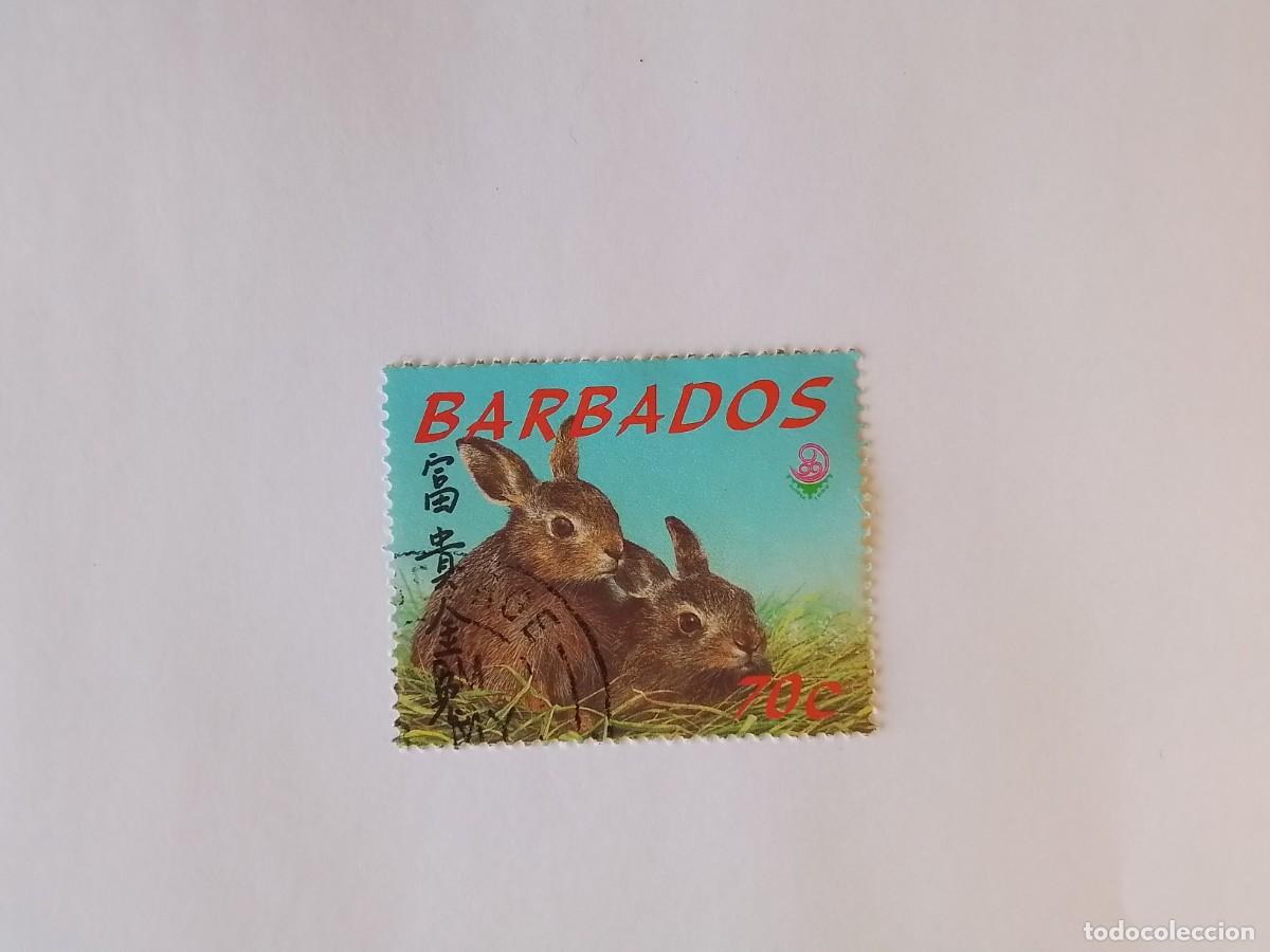 Sellos: A&Ntilde;O 1999 BARBADOS SELLO USADO