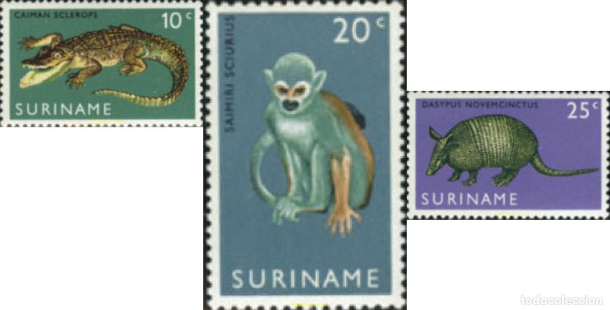 Sellos: 29583 MNH SURINAM 1969 FAUNA