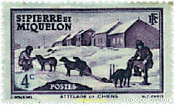 Sellos: 673300 HINGED SAN PEDRO Y MIQUELON 1938 MOTIVOS VARIOS