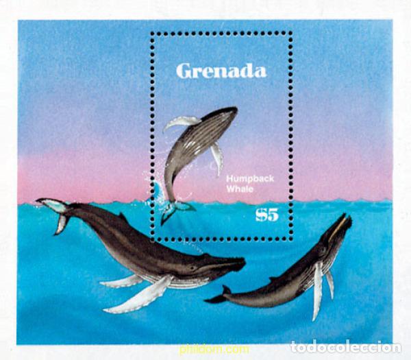 Sellos: 63286 MNH GRANADA 1982 MAMIFEROS MARINOS