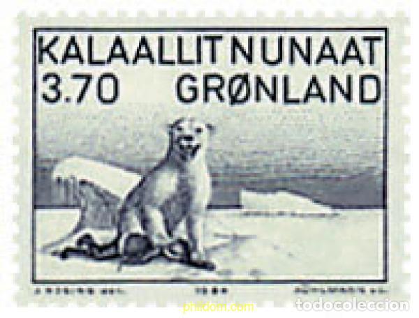 Sellos: 96901 MNH GROENLANDIA 1984 50 ANIVERSARIO DE LA MUERTE DE KARALE ANDREASSEN