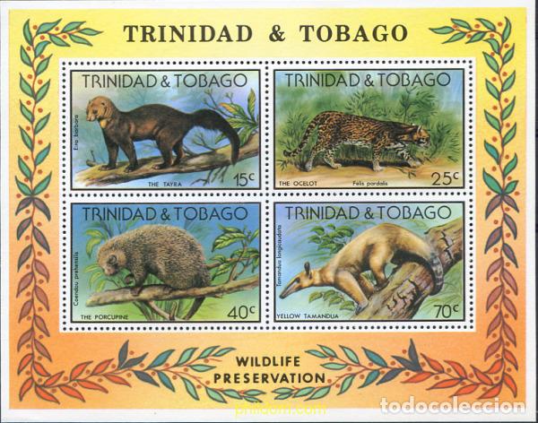 Sellos: 90177 MNH TRINIDAD Y TOBAGO 1978 MAMIFEROS