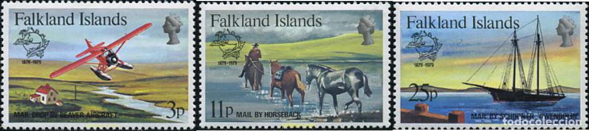 Sellos: 43211 MNH FALKLAND 1979 ANIVERSARIO DE LA UPU