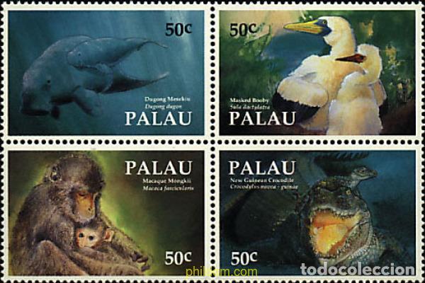 Sellos: 155562 MNH PALAU 1993 FAUNA