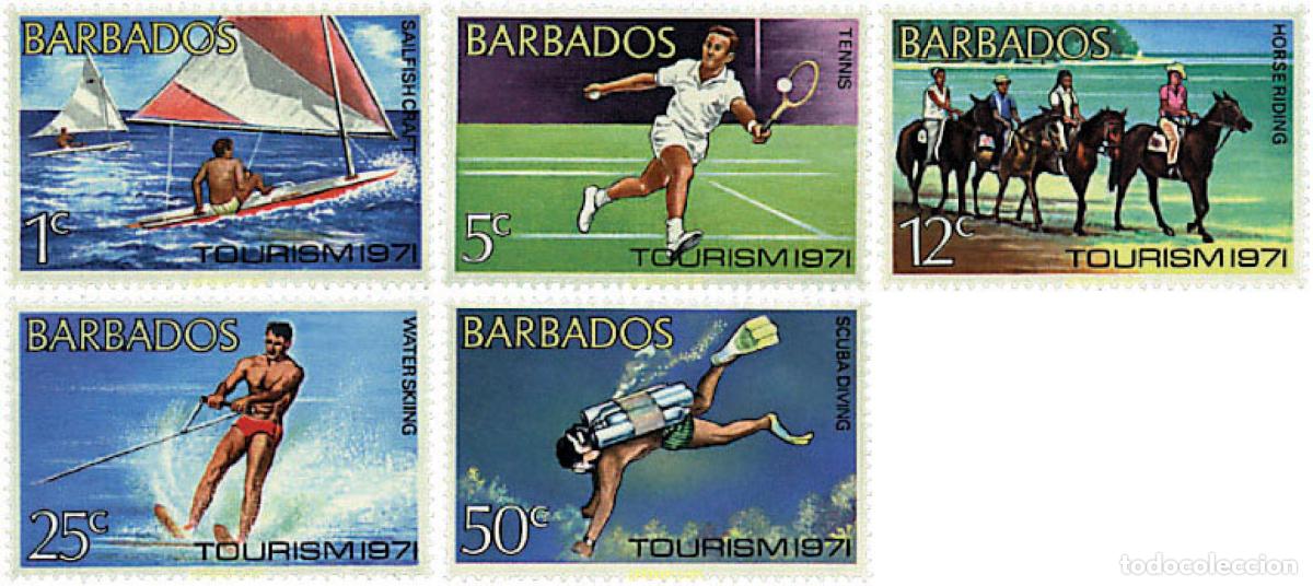 Sellos: 47996 MNH BARBADOS 1971 TURISMO