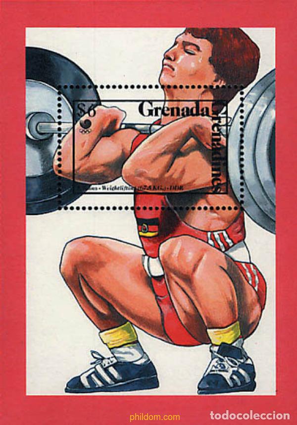 Sellos: 320118 MNH GRANADA GRANADINAS 1989 24 JUEGOS OLIMPICOS VERANO SEUL 1988