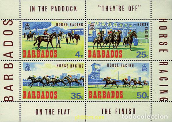 Sellos: 54644 MNH BARBADOS 1969 CONCURSO HIPICO