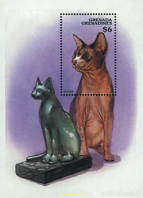 Sellos: 51660 MNH GRANADA GRANADINAS 1997 GATOS DEL MUNDO