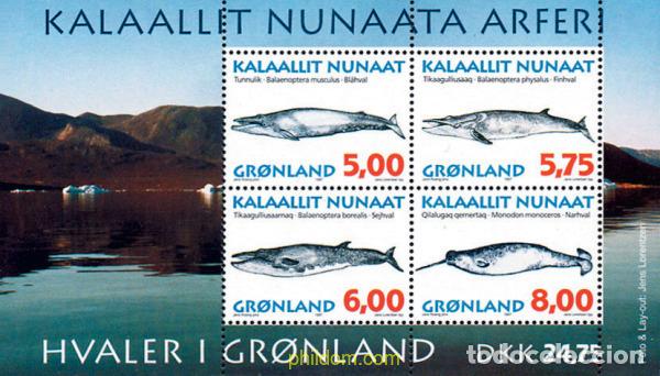 Sellos: 46414 MNH GROENLANDIA 1997 MAMIFEROS MARINOS