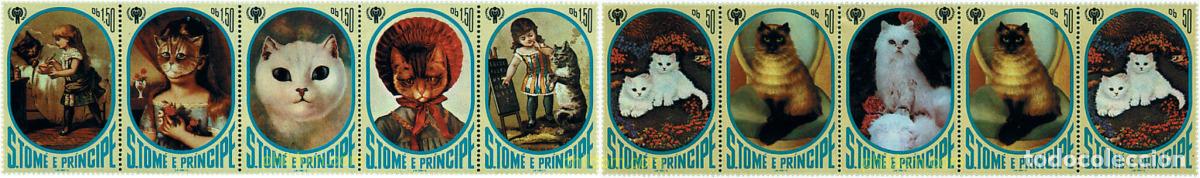 Sellos: 6444 MNH SANTO TOME Y PRINCIPE 1981 A&Ntilde;O INTERNACIONAL DEL NI&Ntilde;O