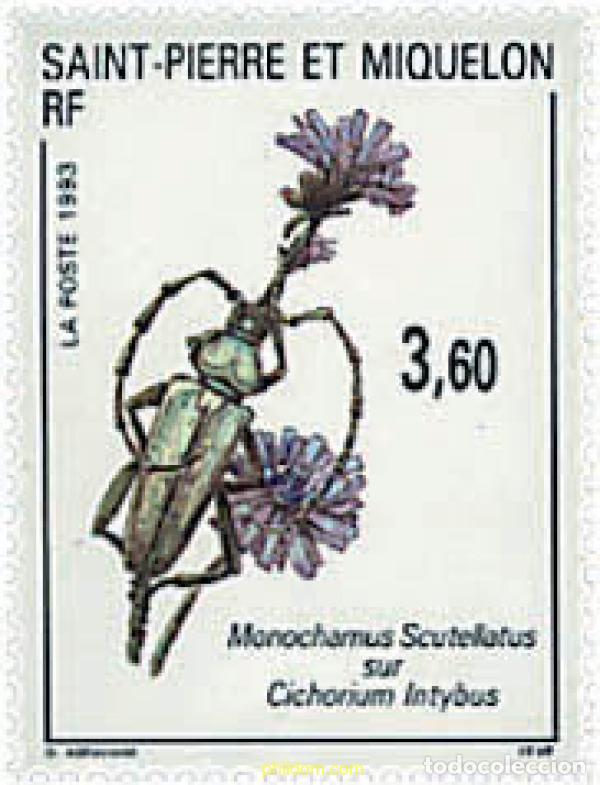 Sellos: 96420 MNH SAN PEDRO Y MIQUELON 1993 FAUNA Y FLORA