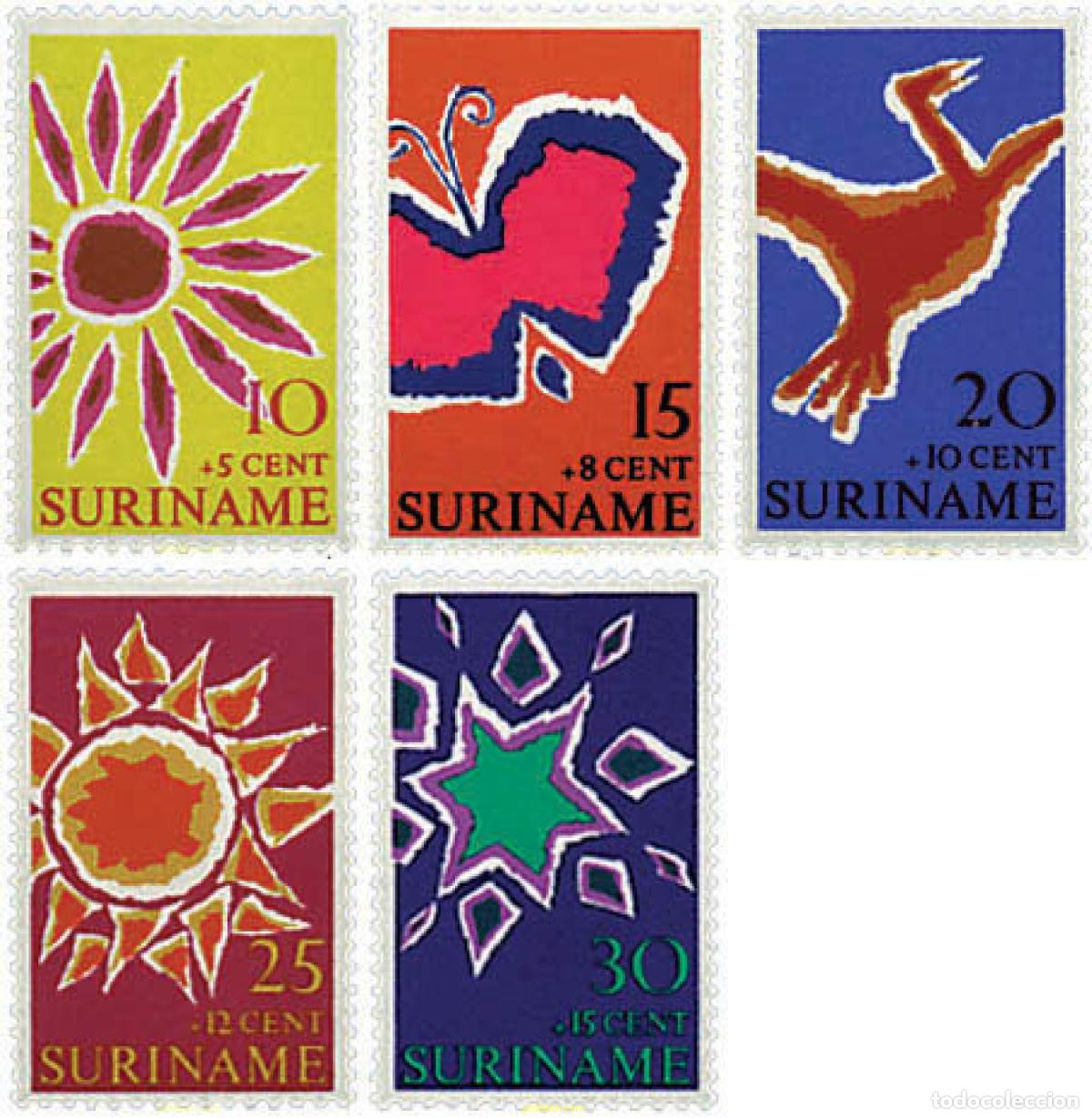 Sellos: 76982 MNH SURINAM 1970 PASCUA