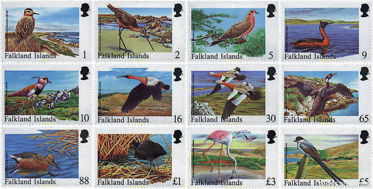 Sellos: 43287 MNH FALKLAND 1998 SERIE BASICA