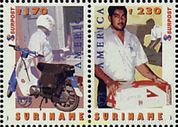 Sellos: 4980 MNH SURINAM 1997 AMERICA-UPAEP 1997 - EL CARTERO