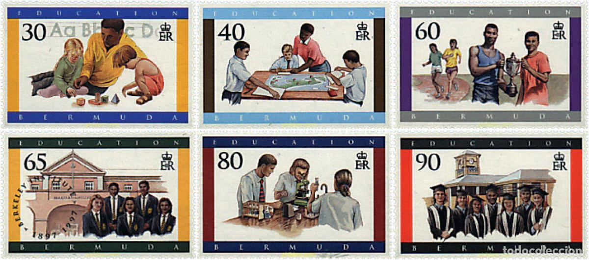 Sellos: 35812 MNH BERMUDAS 1997 EDUCACION ESCOLAR.