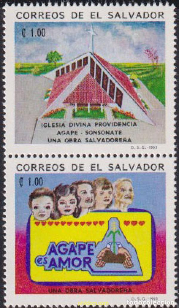 Sellos: 610310 MNH EL SALVADOR 1993 AGAPE