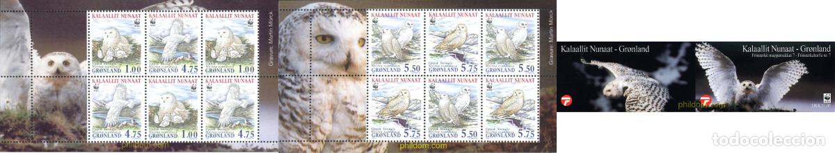 Sellos: 2225 MNH GROENLANDIA 1999 BUHO NIVAL