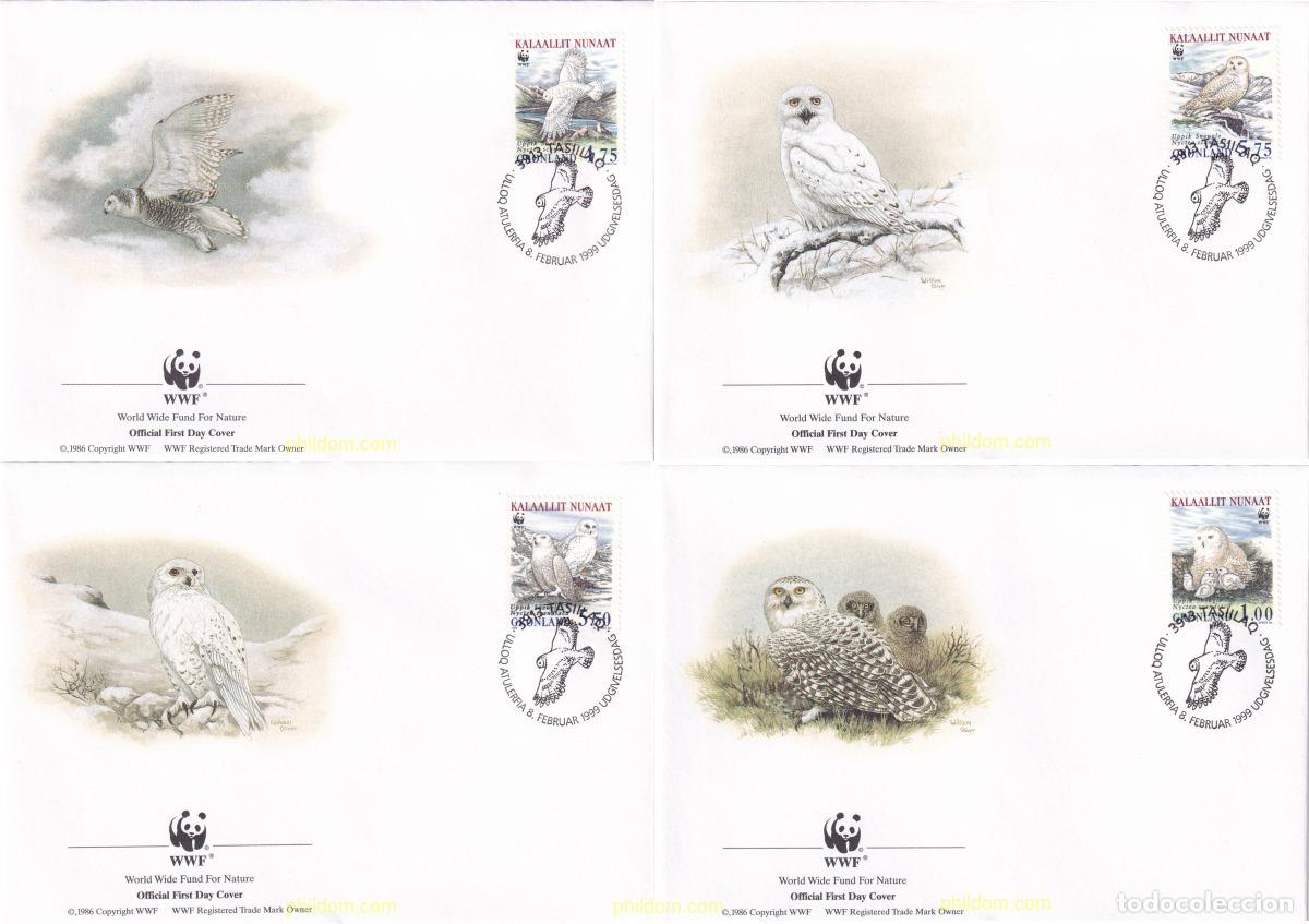 Sellos: 23249 MNH GROENLANDIA 1999 BUHO NIVAL