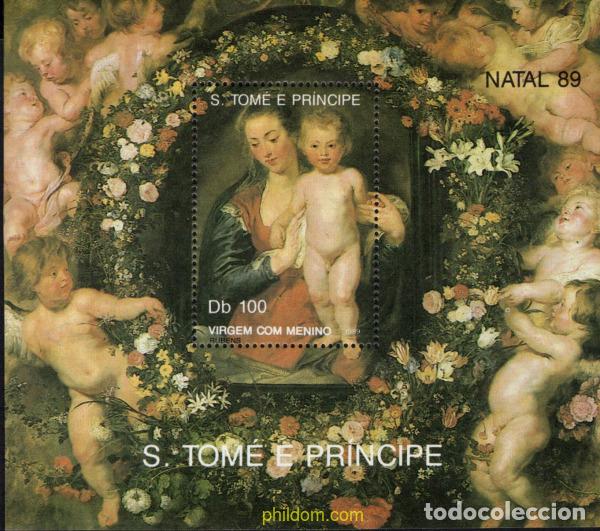 Timbres: 152118 MNH SANTO TOME Y PRINCIPE 1989 NAVIDAD