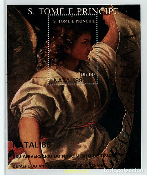 Timbres: 152080 MNH SANTO TOME Y PRINCIPE 1988 NAVIDAD