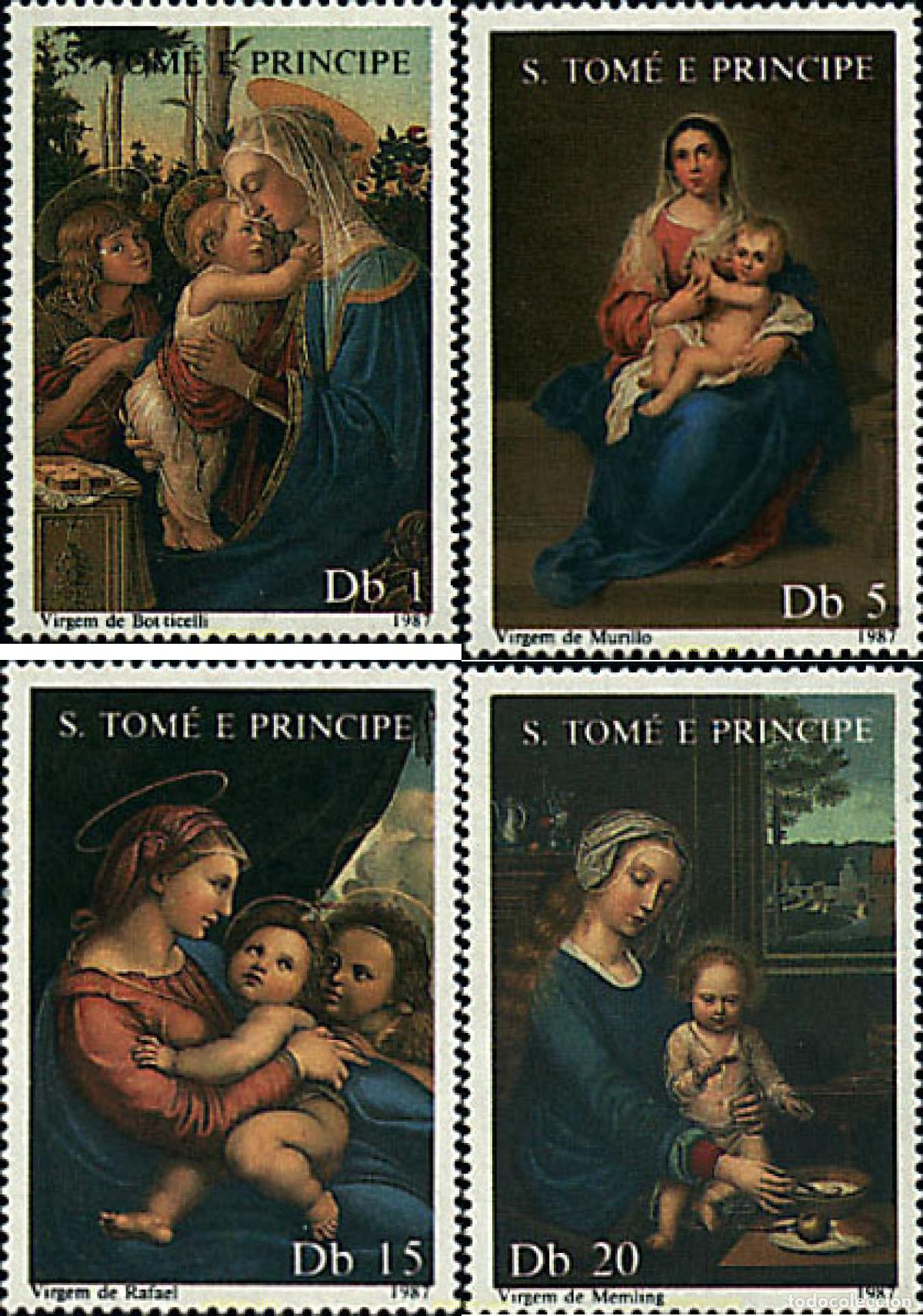 Timbres: 152033 MNH SANTO TOME Y PRINCIPE 1987 NAVIDAD