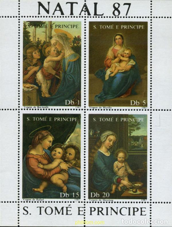 Timbres: 361123 MNH SANTO TOME Y PRINCIPE 1987 NAVIDAD
