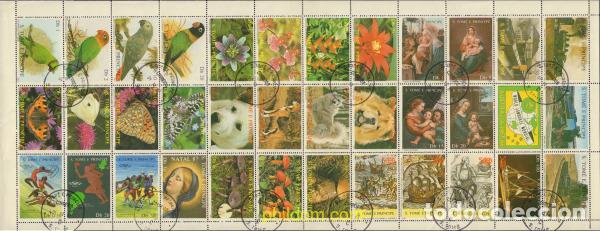 Timbres: 566828 USED SANTO TOME Y PRINCIPE 1987 NAVIDAD