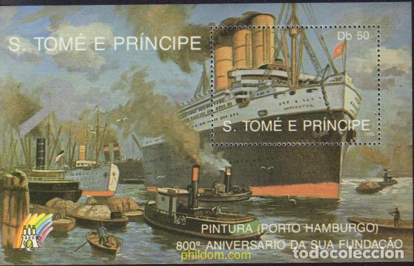 Timbres: 361265 MNH SANTO TOME Y PRINCIPE 1989 ANIVERSARIOS VARIOS