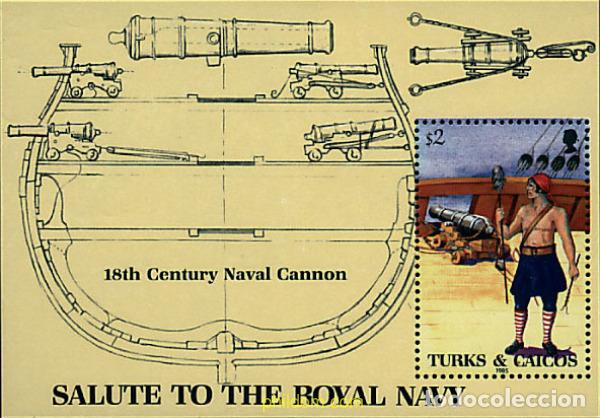 Sellos: 121810 MNH TURKS Y CAICOS 1985 MARINA REAL BRITANICA