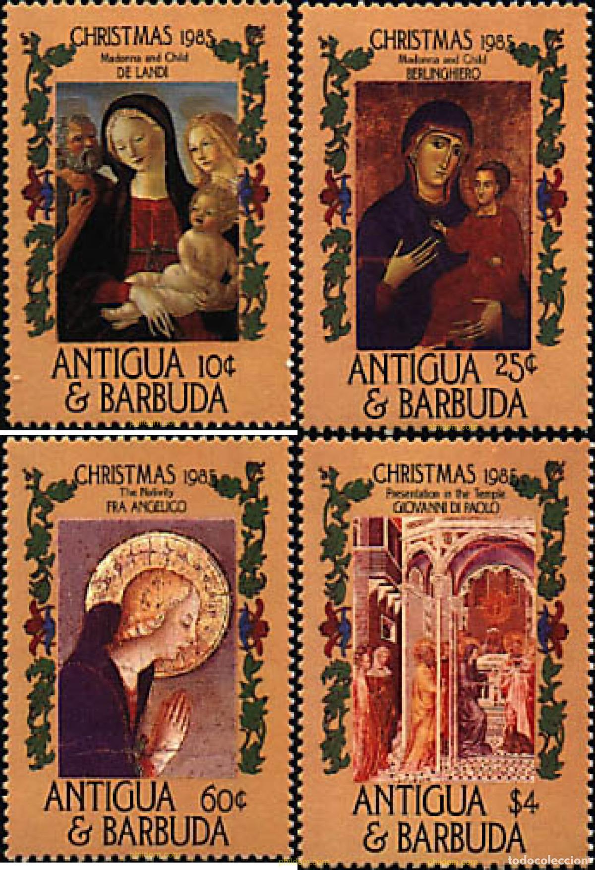 Sellos: 46769 MNH ANTIGUA Y BARBUDA 1985 NAVIDAD
