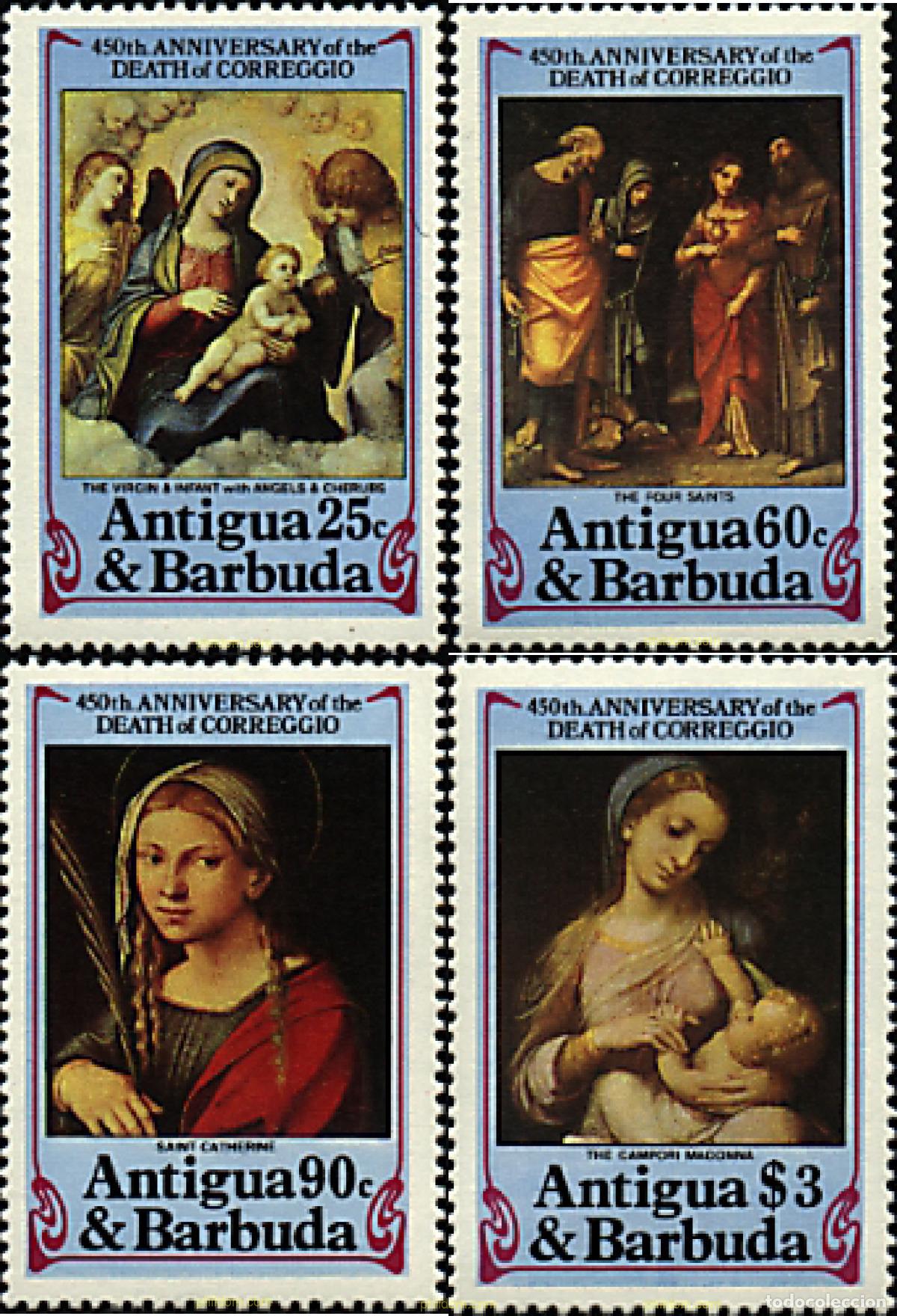 Sellos: 46745 MNH ANTIGUA Y BARBUDA 1984 PERSONAJES DE LEYENDA