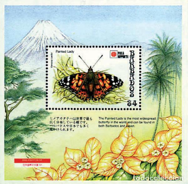 Timbres: 94131 MNH BARBADOS 1991 PHILANIPPON 91. EXPOSICION FILATELICA INTERNACIONAL