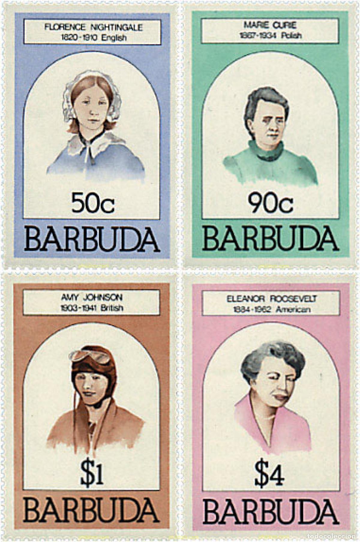 Timbres: 195403 MNH BARBUDA 1981 PERSONAJES