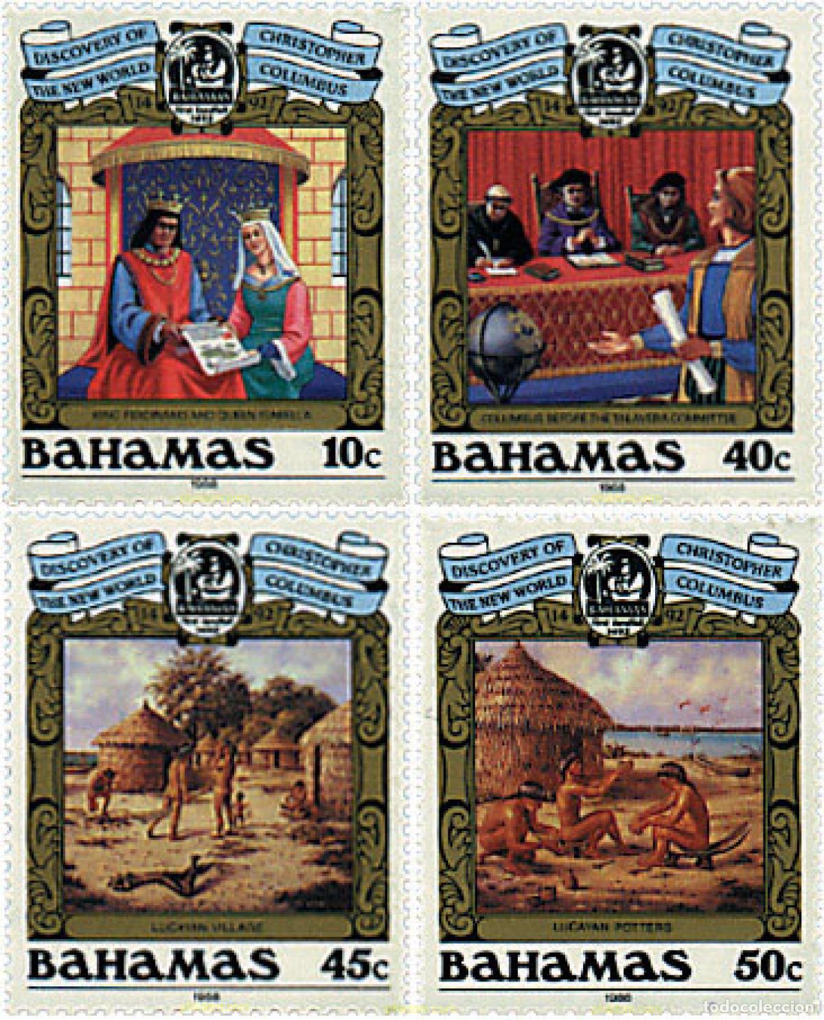 Sellos: 47489 MNH BAHAMAS 1988 PERSONAJES DE LEYENDA