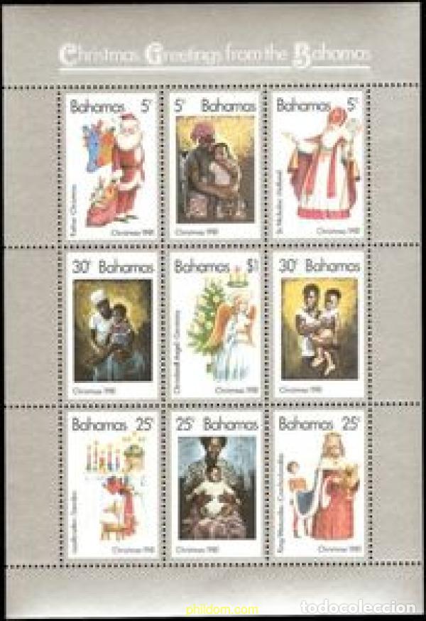 Sellos: 47455 MNH BAHAMAS 1981 NAVIDAD
