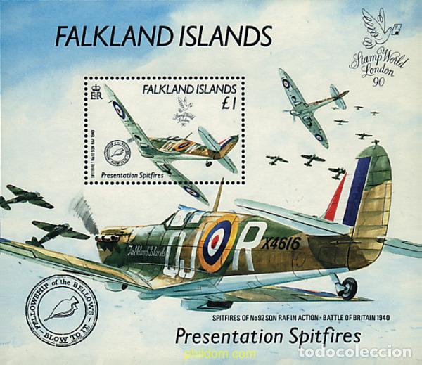Sellos: 43248 MNH FALKLAND 1990 LONDON 90. EXPOSICION FILATELICA INTERNACIONAL