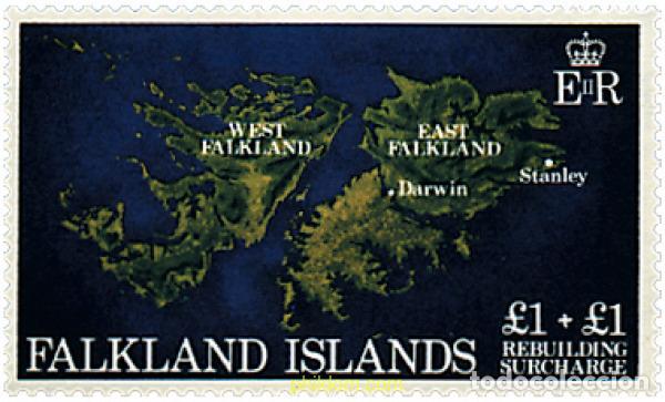 Sellos: 43220 MNH FALKLAND 1982 PRO RECONSTRUCCION