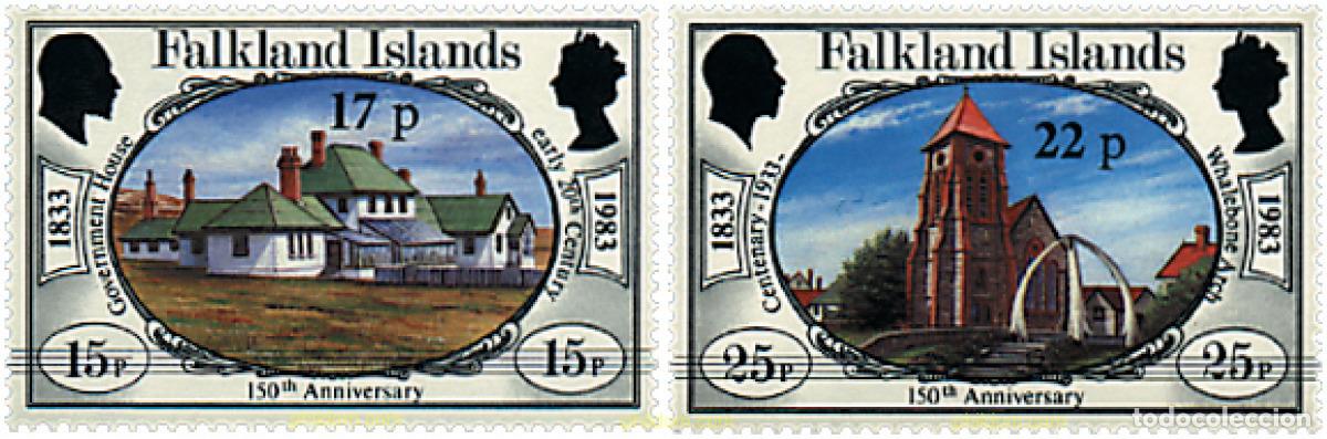 Sellos: 43224 MNH FALKLAND 1984 DIA DEL SELLO