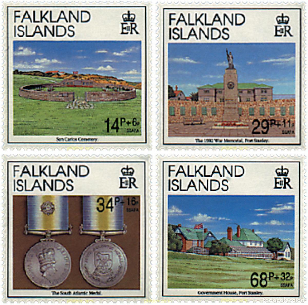 Sellos: 43256 MNH FALKLAND 1992 10 ANIVERSARIO DE LA LIBERACION