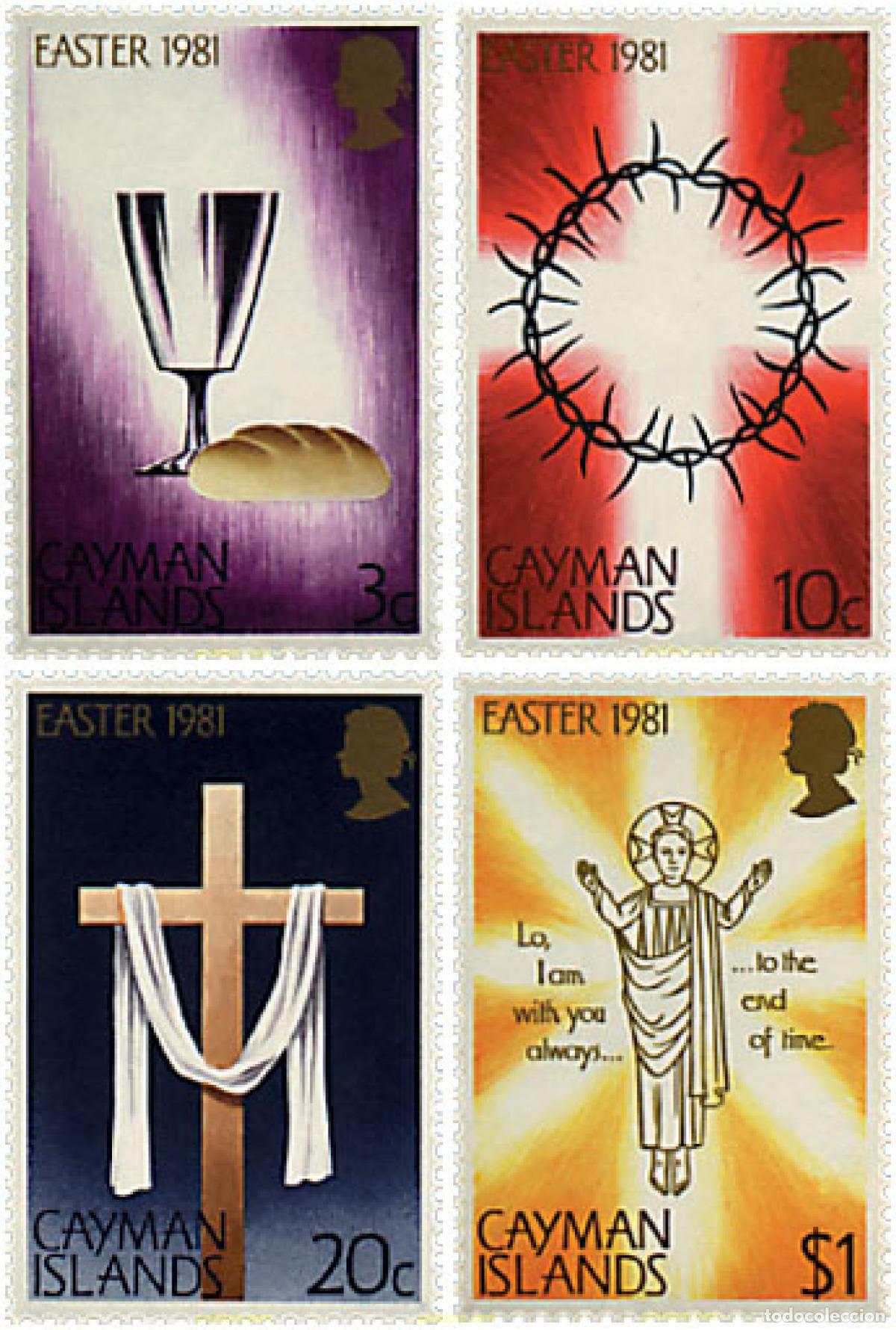 Sellos: 178950 MNH CAIMAN Islas 1981 DIA DE PASCUA
