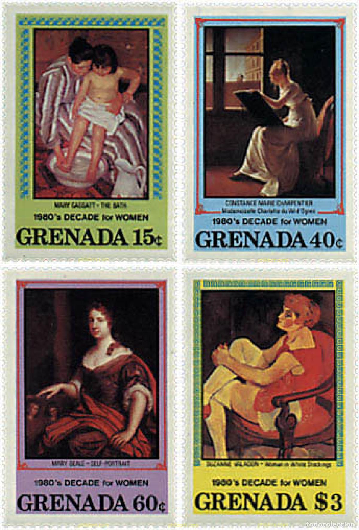 Sellos: 212517 MNH GRANADA 1981 1980 DECADA DE LA MUJER